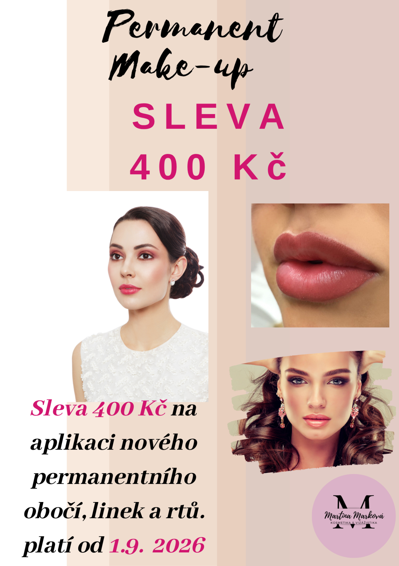 tetování obočí, linek, rtů _ Brno - cenově výhodná nabídka